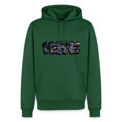 Hoodie Herne "Kirmes Night" - Flaschengrün