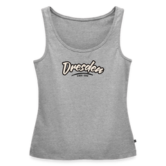 Tanktop Ladies Dresden "Graffiti Tag" - Grau meliert