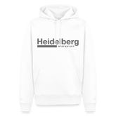 Hoodie Heidelberg "Bold GPS" - Weiß