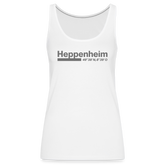 Tanktop Ladies Heppenheim "Bold GPS" - Weiß