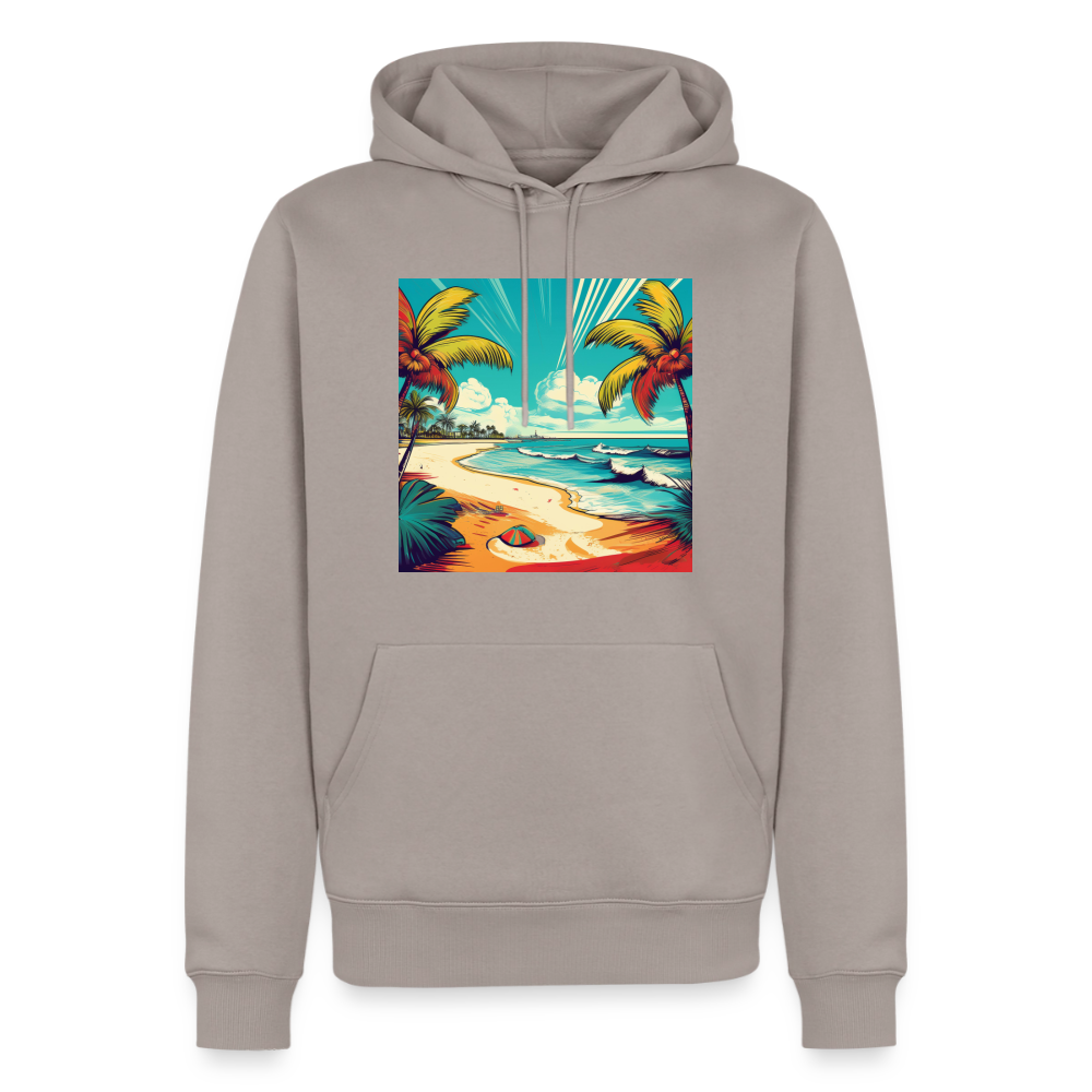 Hoodie Mexico "Paradise Tulum" - Taupe