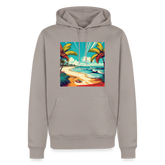 Hoodie Mexico "Paradise Tulum" - Taupe