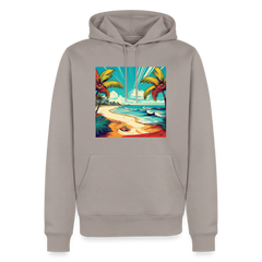 Hoodie Mexico "Paradise Tulum" - Taupe