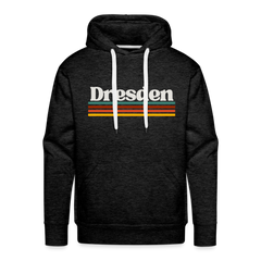 Hoodie Dresden "Retro" - Anthrazit