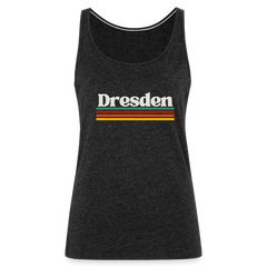 Tanktop Ladies Dresden "Retro" - Anthrazit