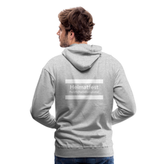 Hoodie Schwelmer Heimatfest #endlichwiederrummel - heather grey