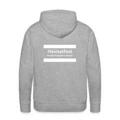 Hoodie Schwelmer Heimatfest #endlichwiederrummel - heather grey