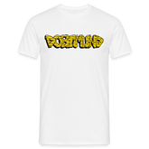 T-Shirt Dortmund Graffiti - white