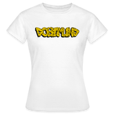 T-Shirt Ladies Dortmund Graffiti - white