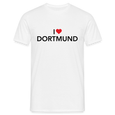 T-Shirt "I Love Dortmund" - white