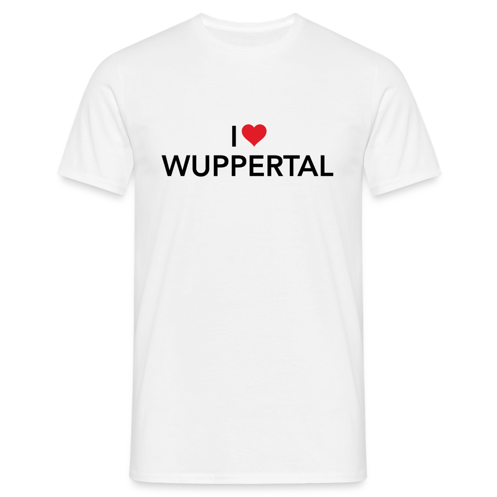 T-Shirt "I Love Wuppertal" - white