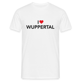 T-Shirt "I Love Wuppertal" - white