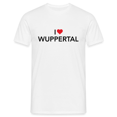 T-Shirt "I Love Wuppertal" - white