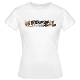 T-Shirt Ladies Wuppertal Schwebebahn - white