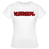 T-Shirt Ladies Wuppertal Graffiti - white