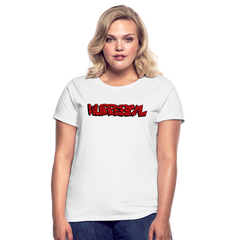 T-Shirt Ladies Wuppertal Graffiti - white