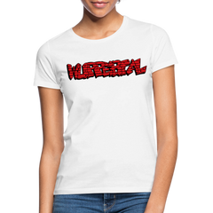 T-Shirt Ladies Wuppertal Graffiti - white