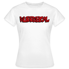 T-Shirt Ladies Wuppertal Graffiti - white