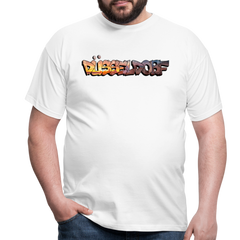 T-Shirt Düsseldorf "Skyline Sunset" - white