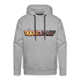 Hoodie Düsseldorf "Skyline Sunset" - heather grey