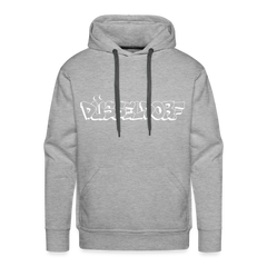 Hoodie Düsseldorf "Graffiti" Bright Edition - heather grey