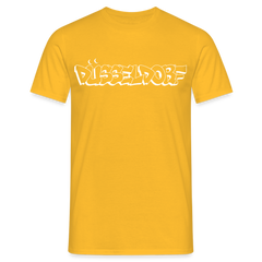 T-Shirt Düsseldorf "Graffiti" Bright Edition - yellow