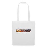 Tote Bag Düsseldorf "Skyline Sunset" - white