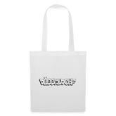 Tote Bag Düsseldorf "Graffiti" - white