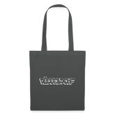 Tote Bag Düsseldorf "Graffiti" Bright Edition - graphite grey