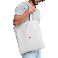 Tote Bag "I Love Düsseldorf" - white