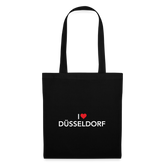 Tote Bag "I Love Düsseldorf" - black