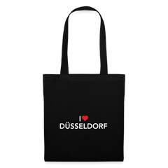 Tote Bag "I Love Düsseldorf" - black