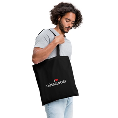 Tote Bag "I Love Düsseldorf" - black