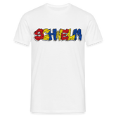 T-Shirt Schwelm "Graffiti" Wappen - white