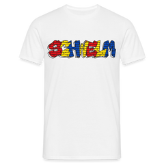 T-Shirt Schwelm "Graffiti" Wappen - white