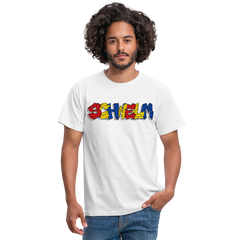 T-Shirt Schwelm "Graffiti" Wappen - white