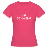 T-Shirt Ladies I Love Schwelm "Pink & Red Edition" - azalea