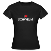 T-Shirt Ladies "I Love Schwelm" - black
