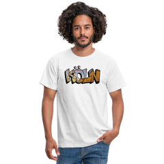 T-Shirt Köln "Skyline Sunset" - white