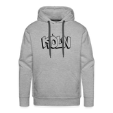 Hoodie Köln "Graffiti" Dark Edition - heather grey