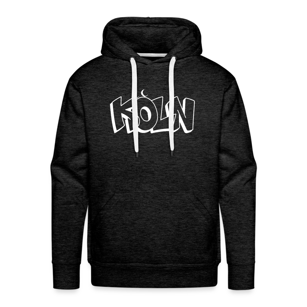 Hoodie Köln "Graffiti" Bright Edition - charcoal grey