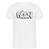 T-Shirt Köln "Graffiti" - white