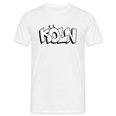T-Shirt Köln "Graffiti" - white