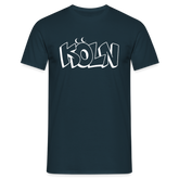 T-Shirt Köln "Graffiti" Bright Edition - navy