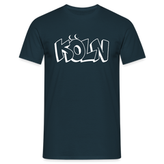 T-Shirt Köln "Graffiti" Bright Edition - navy