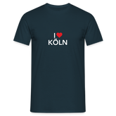 T-Shirt "I Love Köln" Bright Edition - navy