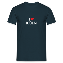 T-Shirt "I Love Köln" Bright Edition - navy