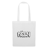 Tote Bag Köln "Graffiti" - white