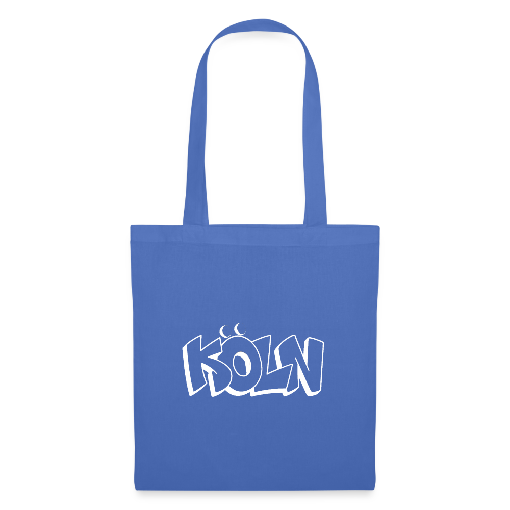 Tote Bag Köln "Graffiti" Bright Edition - light blue