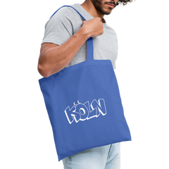 Tote Bag Köln "Graffiti" Bright Edition - light blue